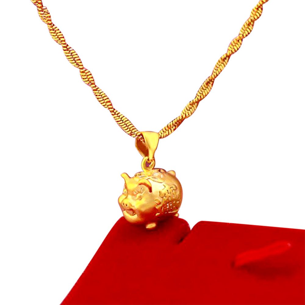 FENG SHUI LUCKY PIG FORTUNE NECKLACE