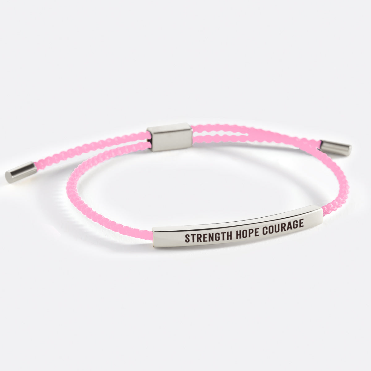 Strength Hope Courage Inspire Bracelet