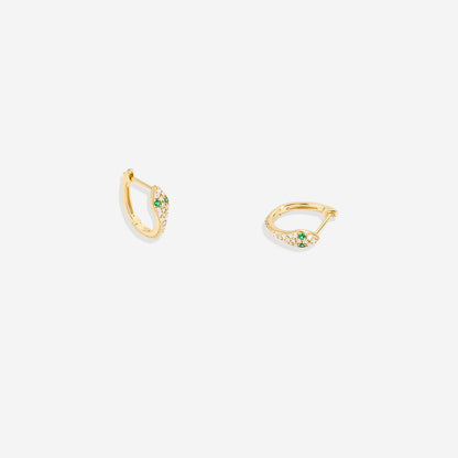 Snake Huggie Earrings