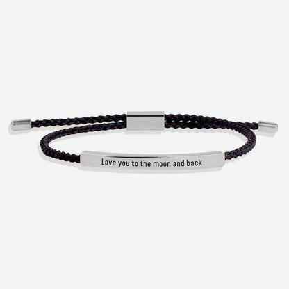Love you to the moon and back Inspire Bracelet