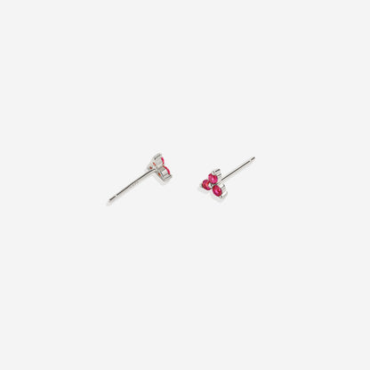 Trinity Birthstone Earrings