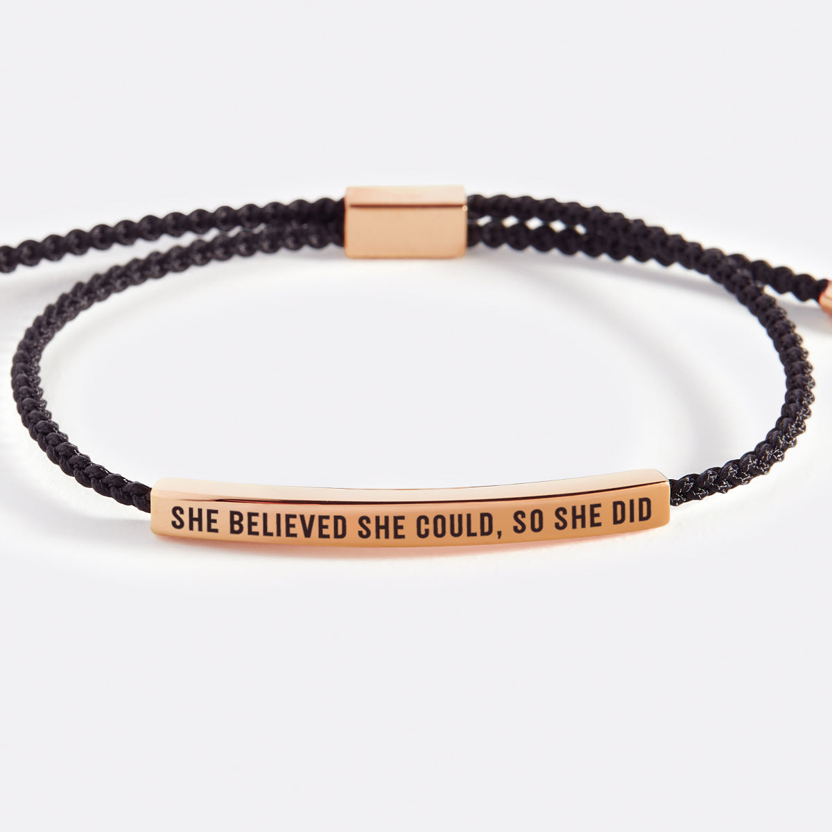 She Believed She Could, Do She Did Inspire Bracelet