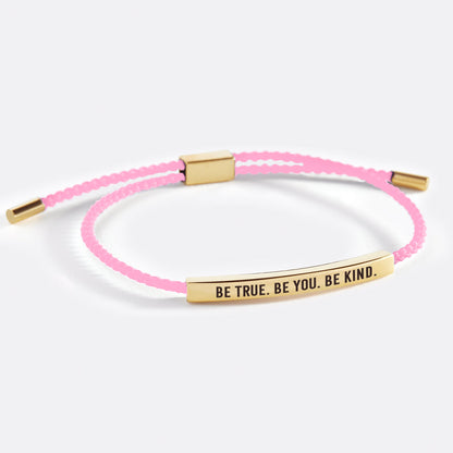 Be True. Be You. Be Kind Inspire Bracelet