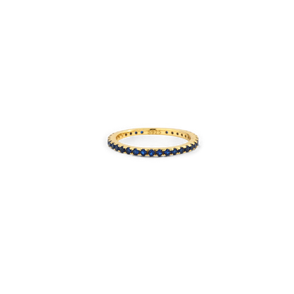 Birthstone Eternity Stacking Ring