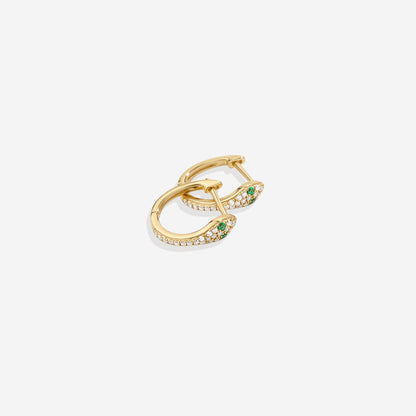 Snake Huggie Earrings