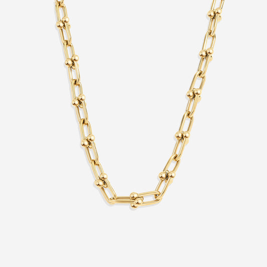 Graduated Link Chain Necklace
