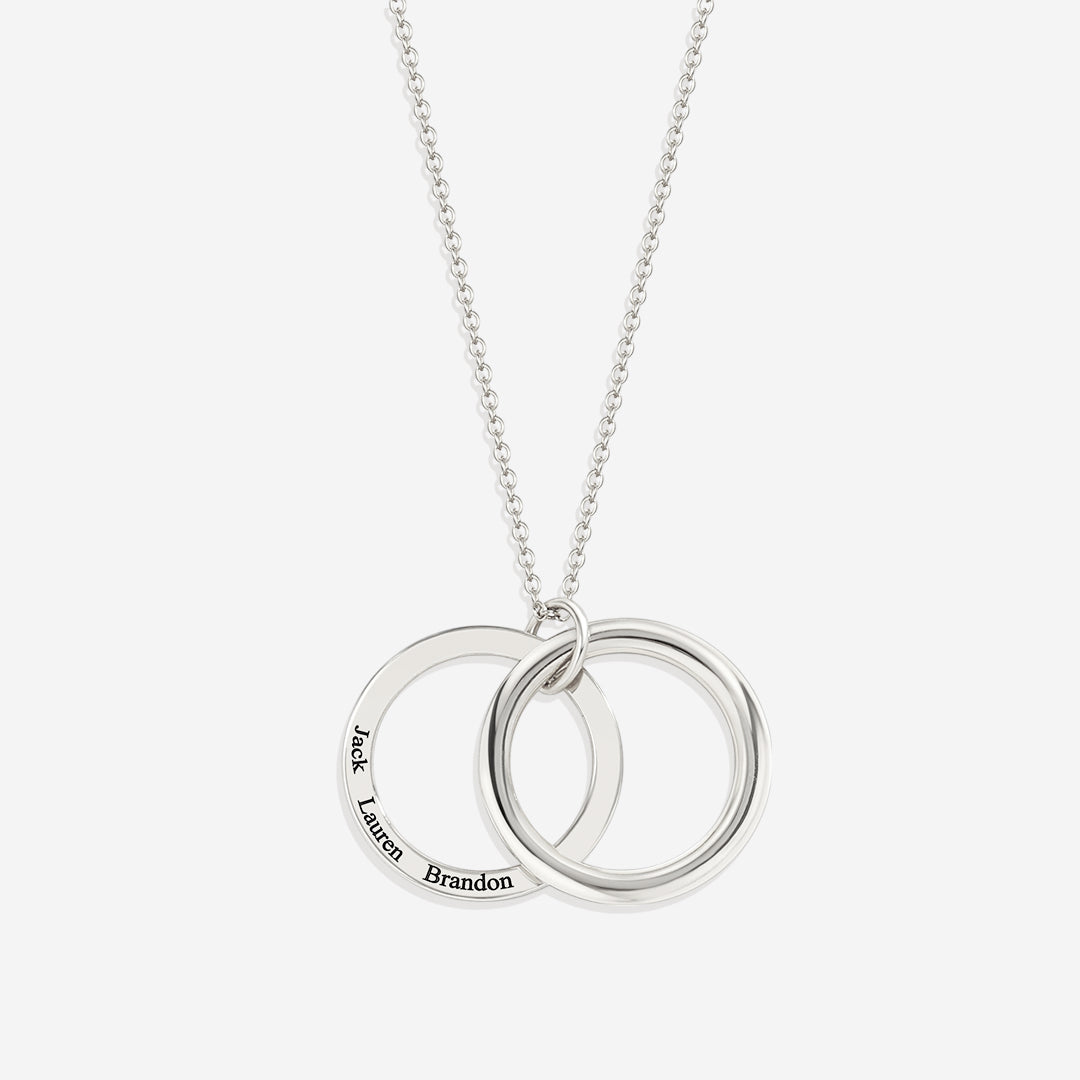 Hidden Message Ring Necklace - Touch Bling