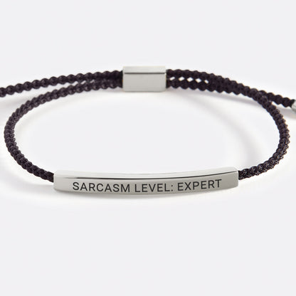 Sarcasm Level: Expert Inspire Bracelet