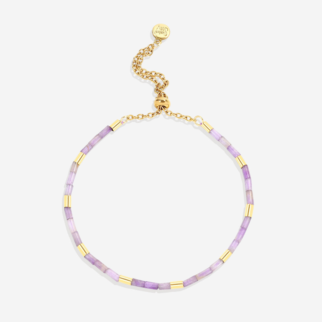 Adjustable Gemstone Bracelet