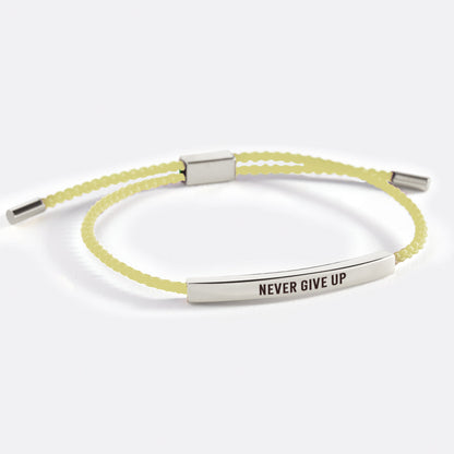 Never Give Up Inspire Bracelet