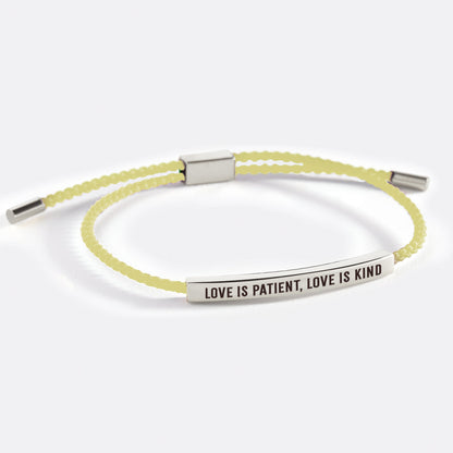 Love Is Patient, Love Is Kind Inspire Bracelet