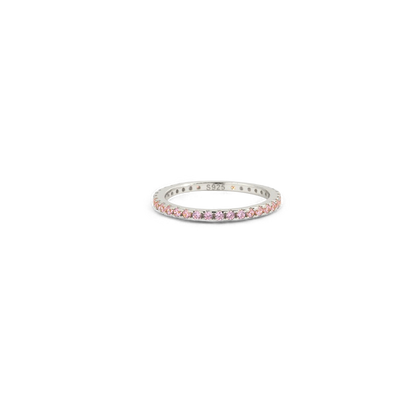 Birthstone Eternity Stacking Ring
