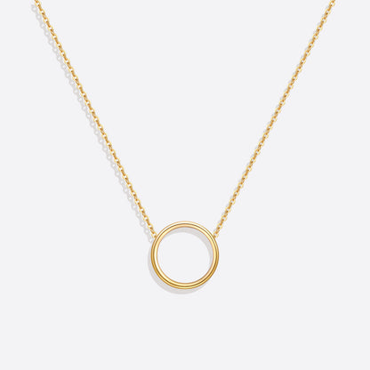 Circle Statement Necklace