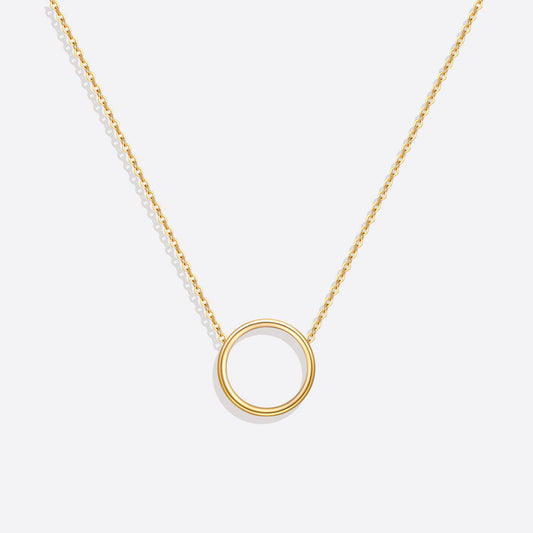 Collar circular llamativo