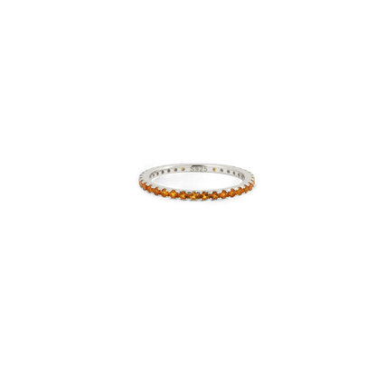 Birthstone Eternity Stacking Ring