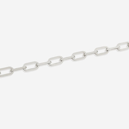 Open Link Paperclip Chain Bracelet