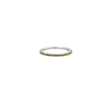 Birthstone Eternity Stacking Ring