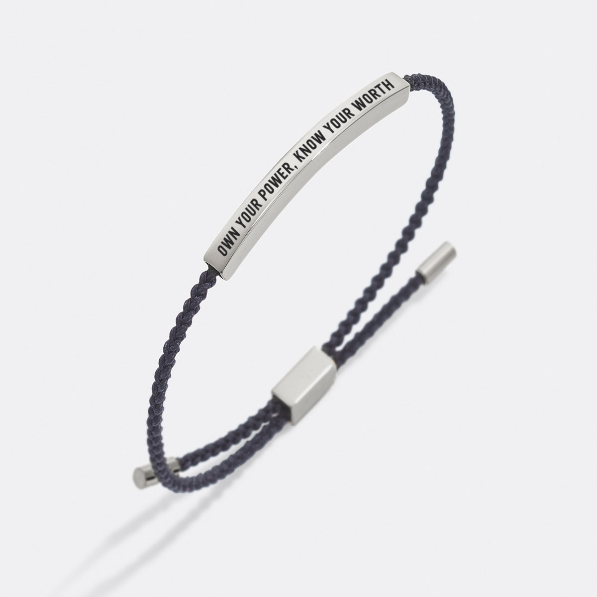 Own Your Power, Know Your Worth Inspire Bracelet