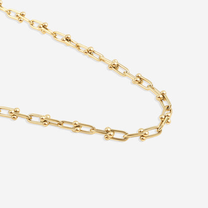 Graduated Link Chain Necklace