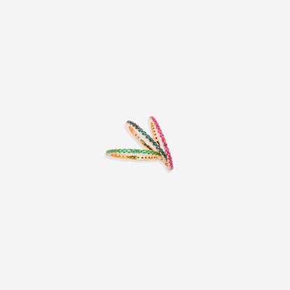 Birthstone Eternity Stacking Ring