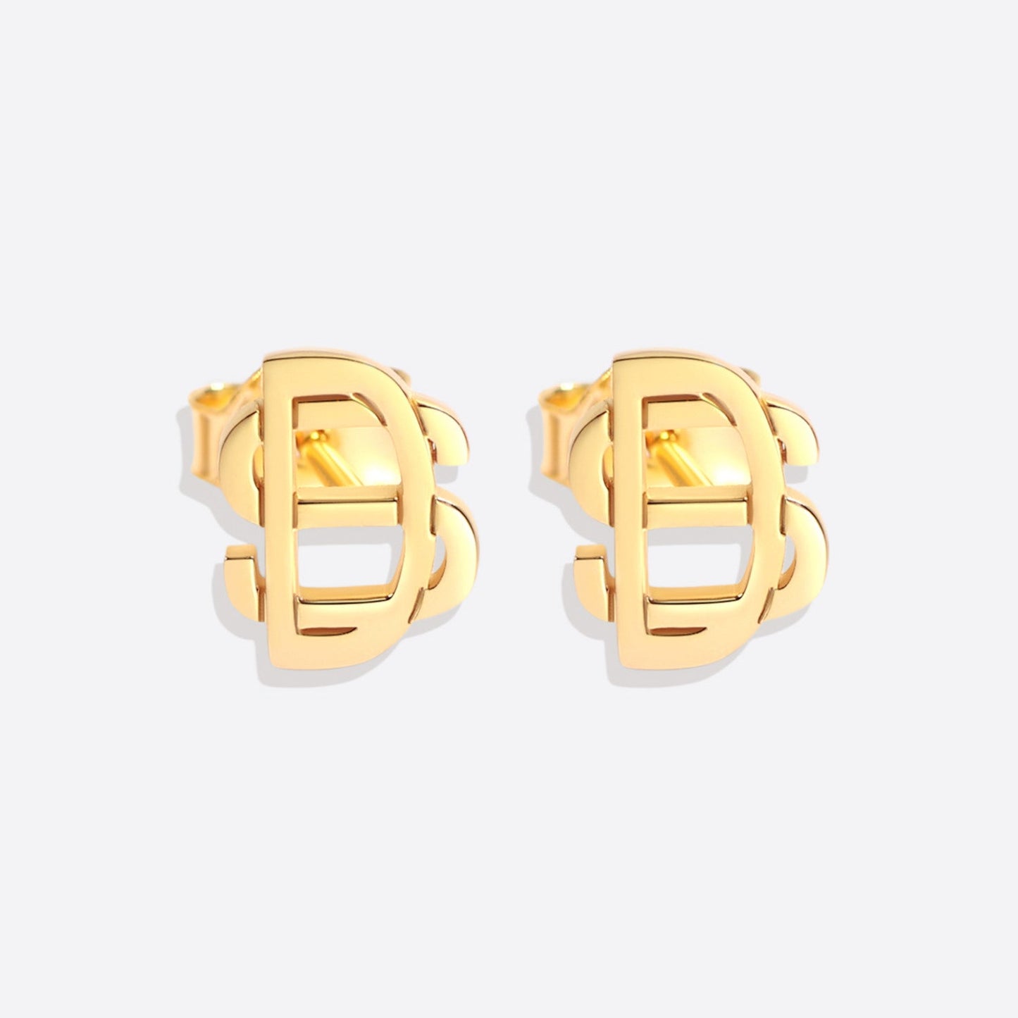 Benutzerdefinierte Monogramm Initial Ohrringe