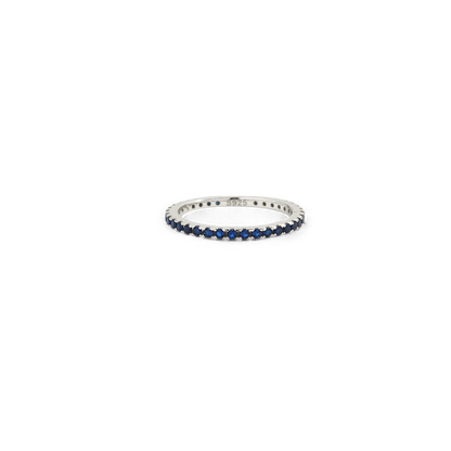 Birthstone Eternity Stacking Ring