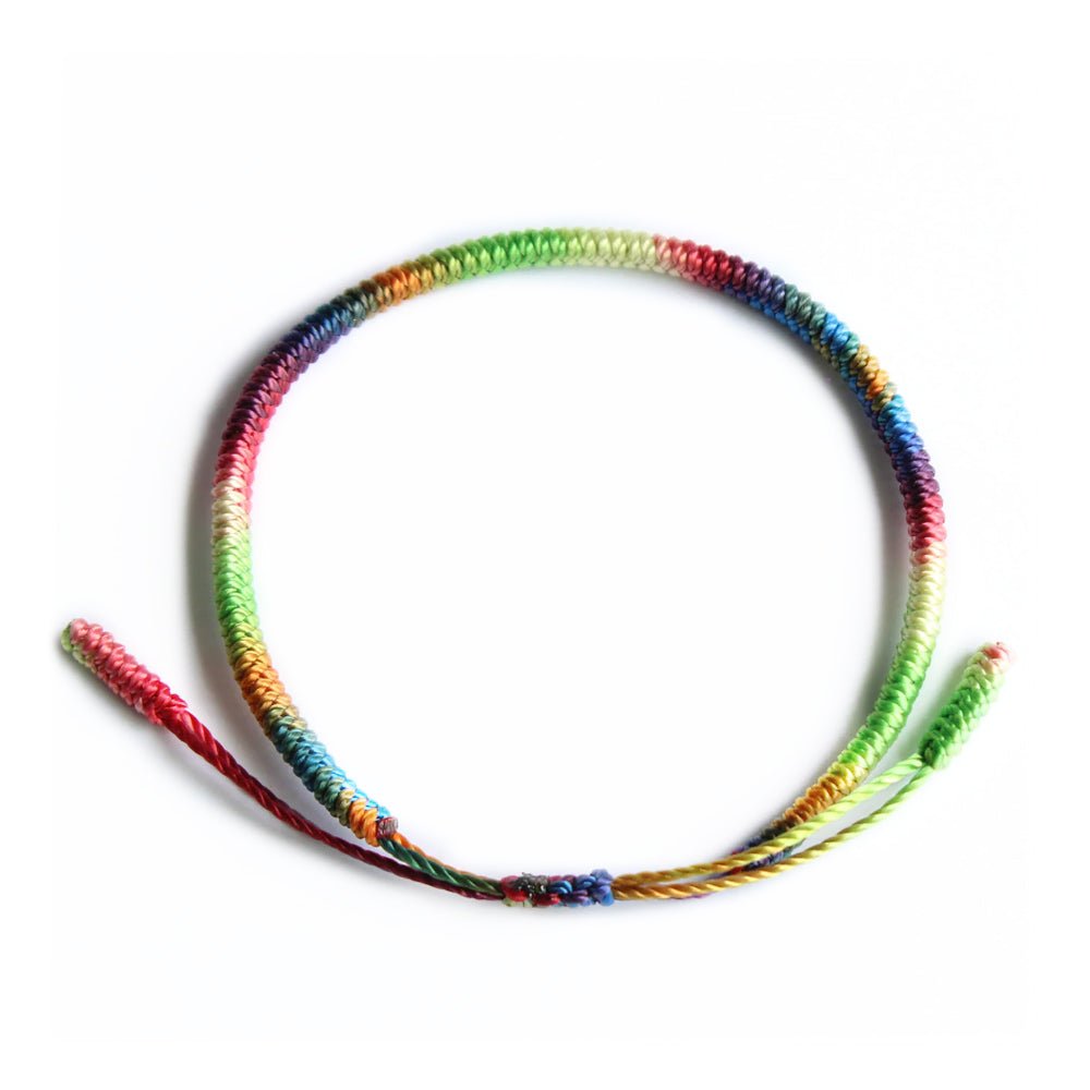 Handbraided 7 Reiki Chakra Energy Meditation Bracelet