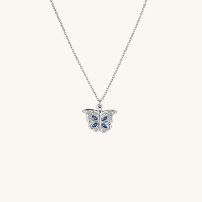 Hidden Heart Butterfly Pendant