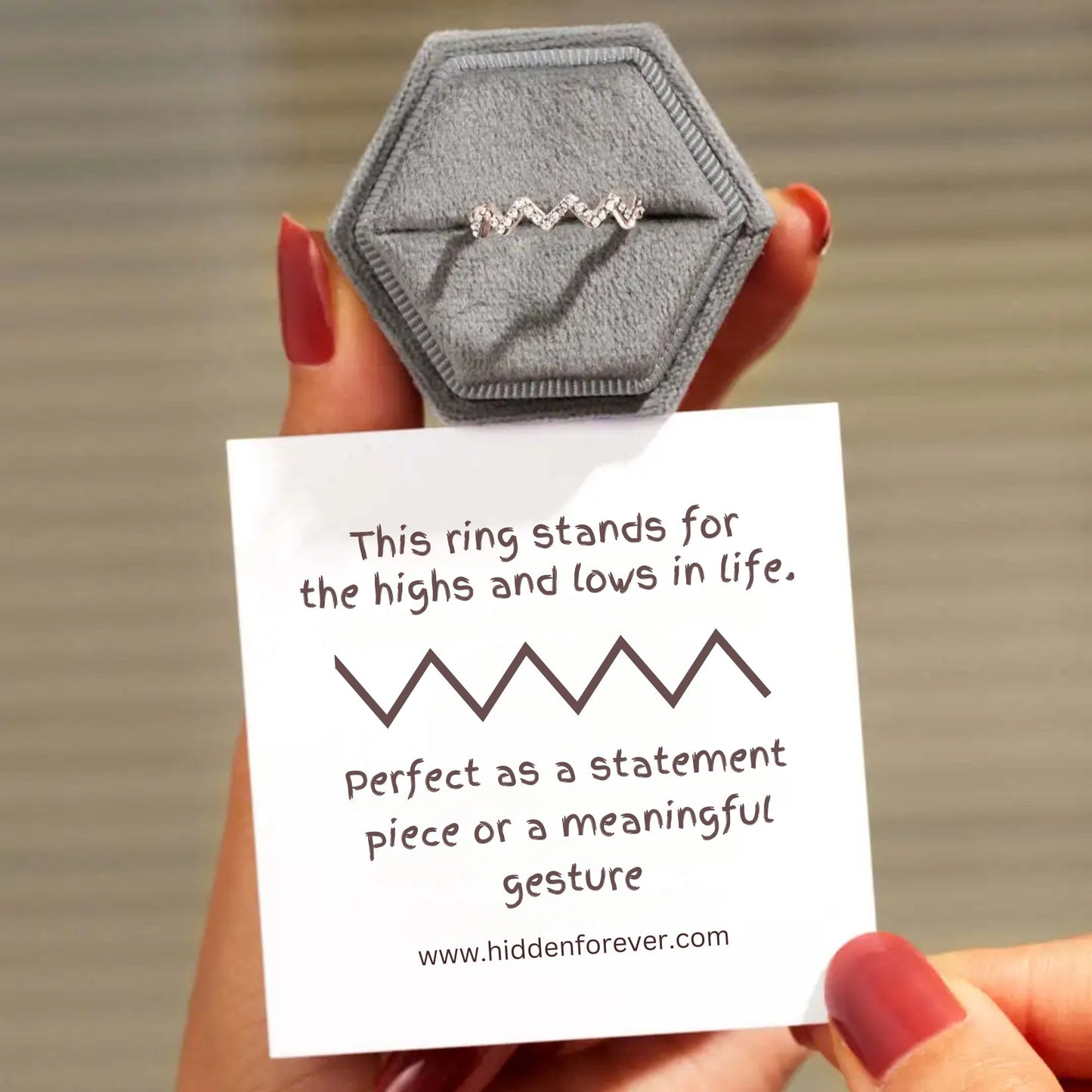 Highs and Lows Ring