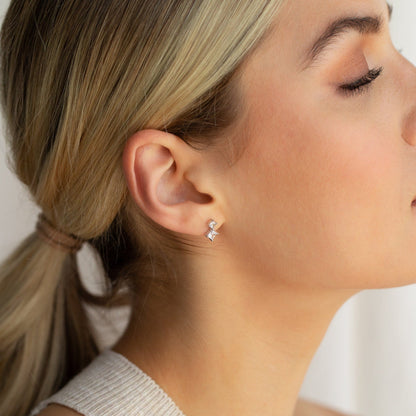 Pendientes colgantes de diamantes Aria 
