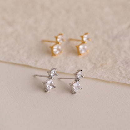 Pendientes colgantes de diamantes Aria 