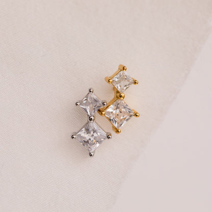 Pendientes colgantes de diamantes Aria 
