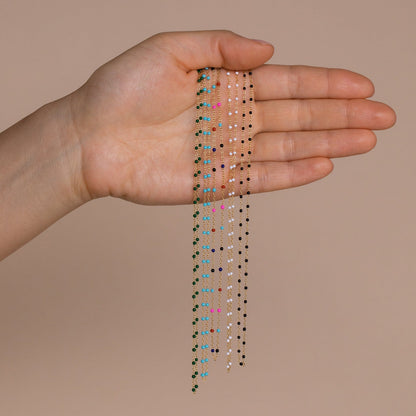 Collares de cuentas de estación