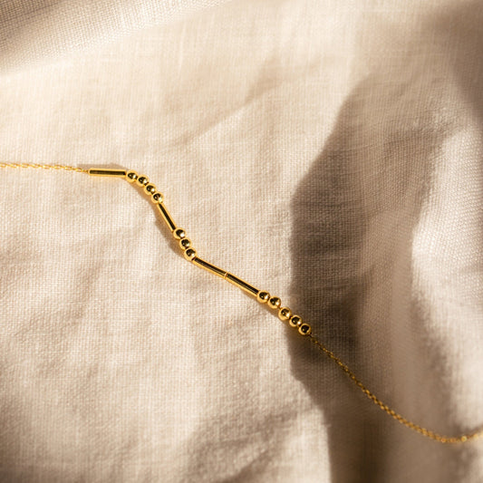 Collar de código Morse