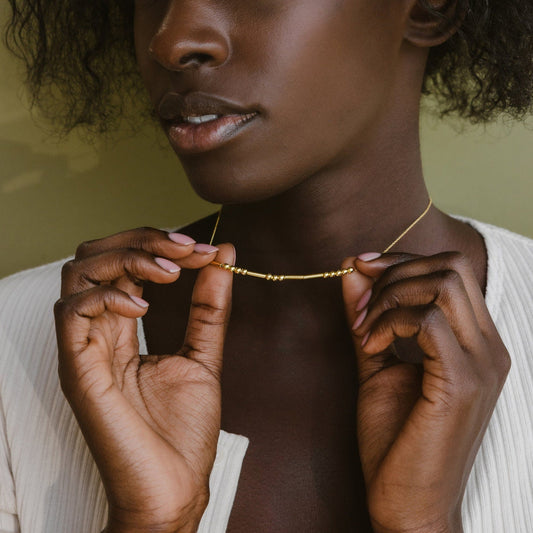 Collar de código Morse