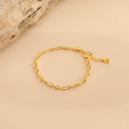 Roxy Paperclip-Kettenarmband 