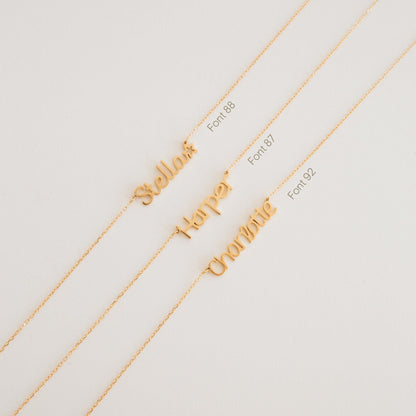 Collar con nombre para niños de Maine