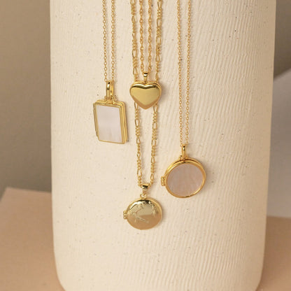 Collares con medallón de amor infinito 