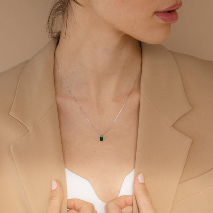 Collar de esmeraldas Maia