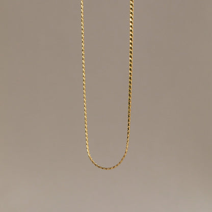Collar de cadena de serpiente para hombre 
