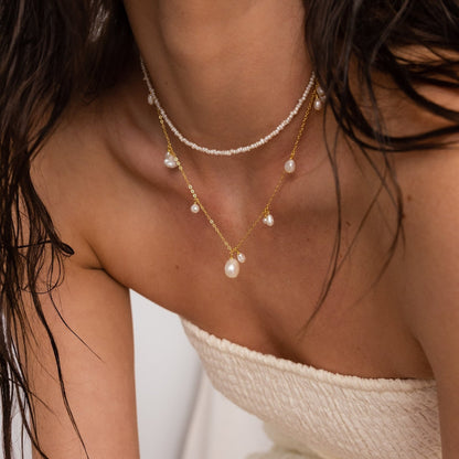 Collar de perlas barrocas