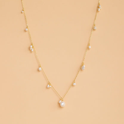 Collar de perlas barrocas