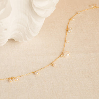 Collar de perlas barrocas