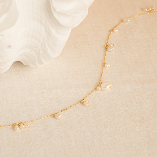 Collar de perlas barrocas