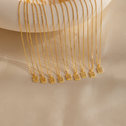 Halskette mit Mini-Pavé-Anhänger