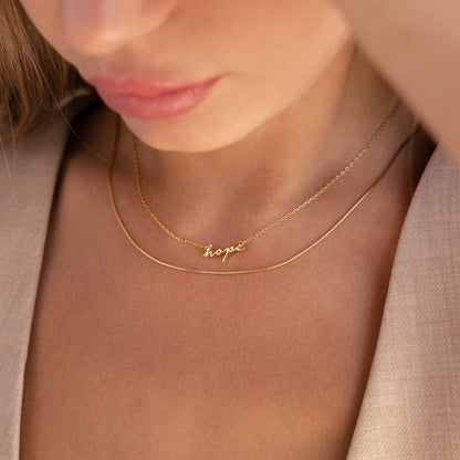 Collar con nombre de Tiny Venice