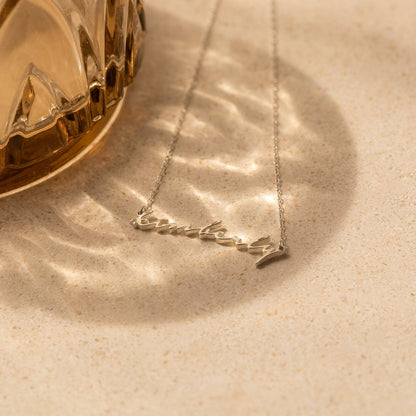 Collar con nombre de Tiny Venice
