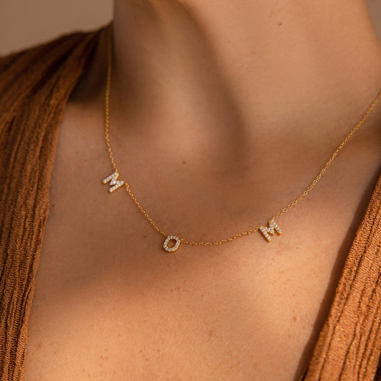 Collar Pavé Mamá 