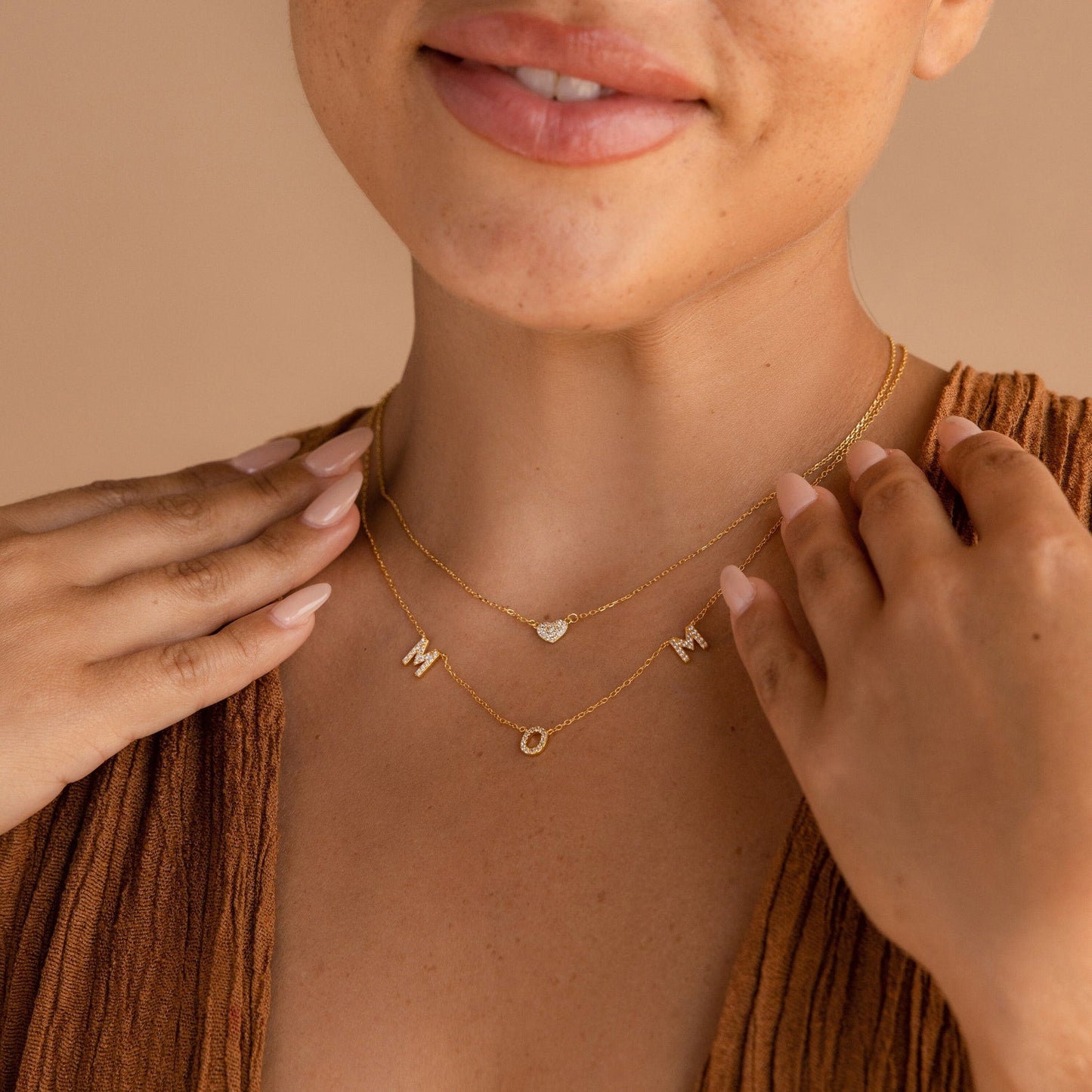 Collar Pavé Mamá 