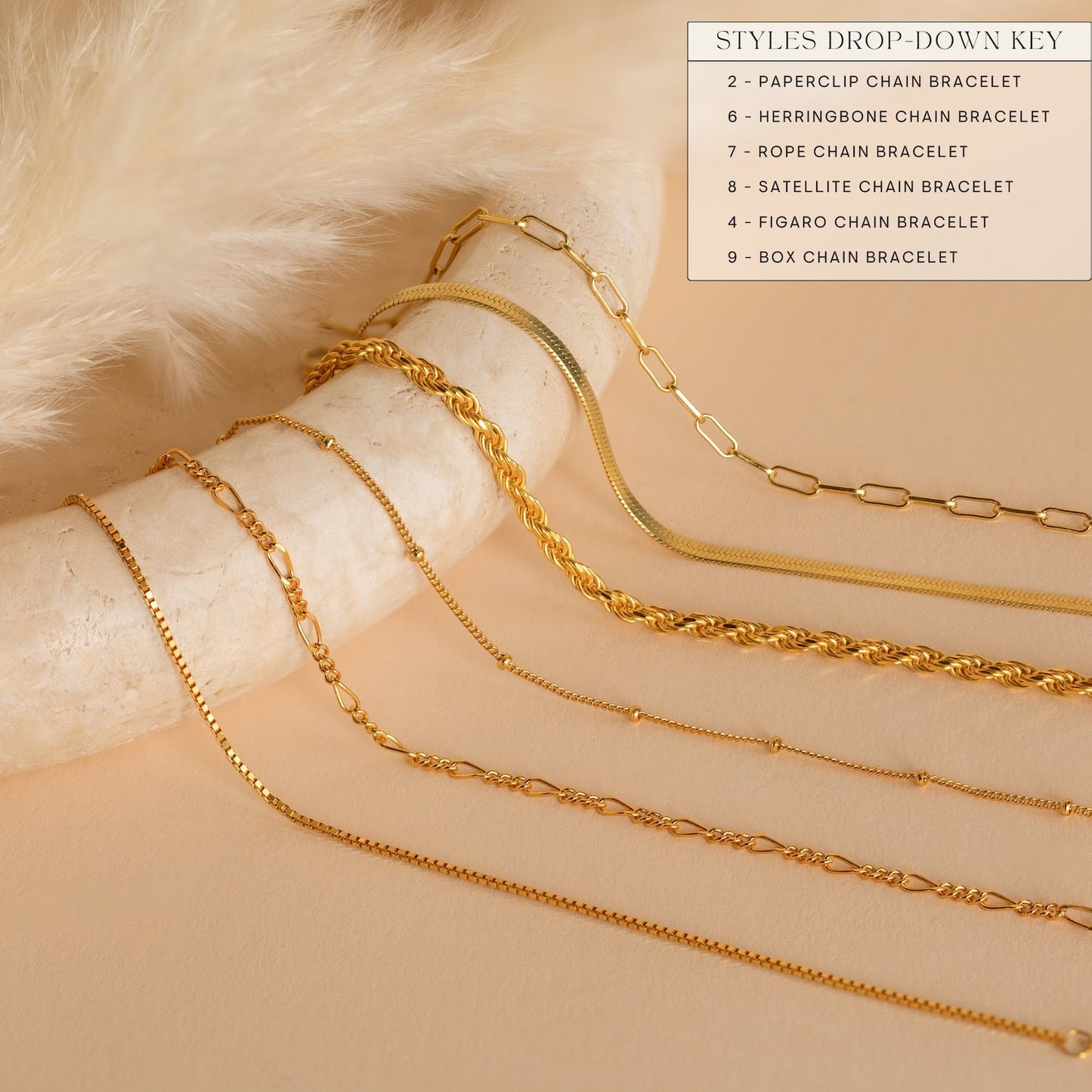 Cadenas de pulsera imprescindibles